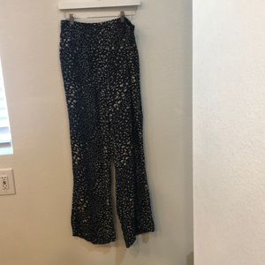 Wide leg hippie pants
